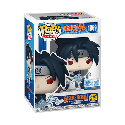 Funko Pop Naruto Sasuke Uchiha Glow-In-The-Dark - Exclusive (1969)