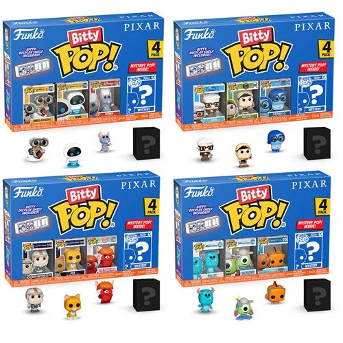 Funko Bitty Pop Pixar: Wall-E 4-Pack