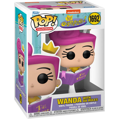 PREVENTA Funko Pop The Fairly Odd Parents: Wanda with Da Rules (1692)