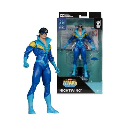 Mcfarlane Dc Digital: The New Teen Titans - Nightwing 7 Pulgadas