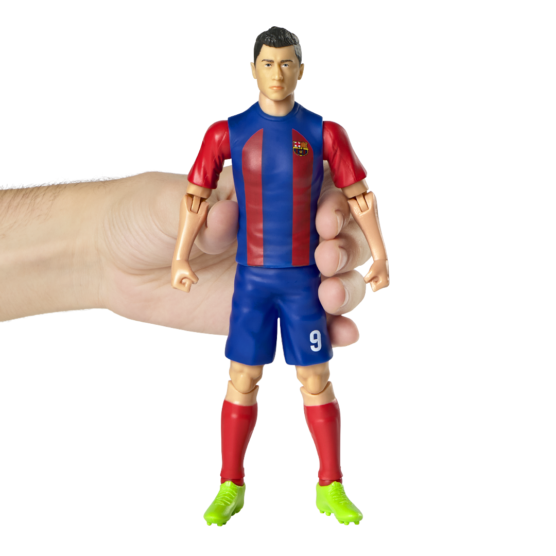 Banbo Toys Socker FC Barcelona: Robert Lewandowski 7-Inch Action Figure