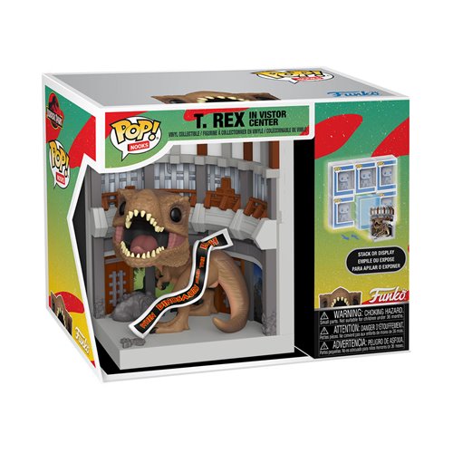 PREVENTA Funko Pop Nooks Jurassic Park: T. Rex in Visitor Center
