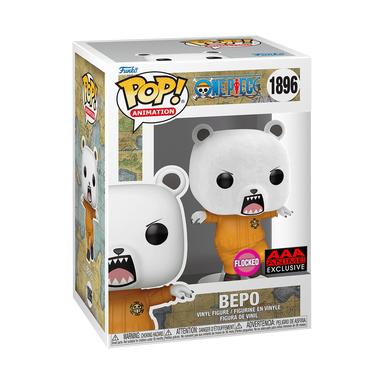 Funko Pop One Piece: Bepo Flocked - Exclusive (1896)