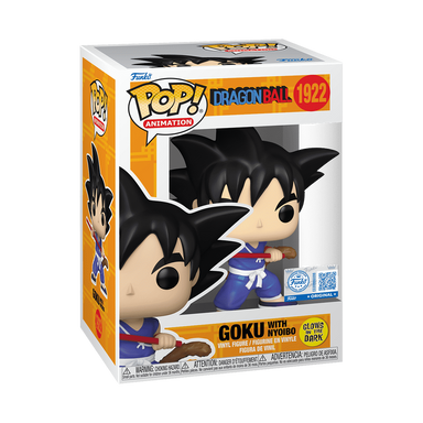 Funko Pop Dragon Ball: Goku with Nyoibo Glow-In-the-Dark -Exclusive (1922)
