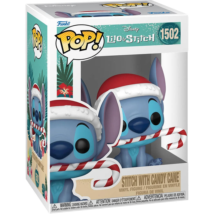 Funko Pop Lilo & Stitch Holiday: Stitch with Candy Cane (1502)