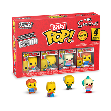 Funko Bitty Pop: Los Simpson - Bart 4 Pack