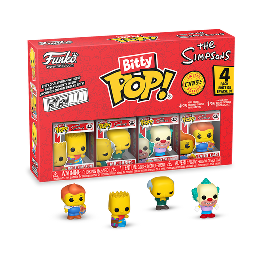 Funko Bitty Pop: Los Simpson - Bart 4 Pack