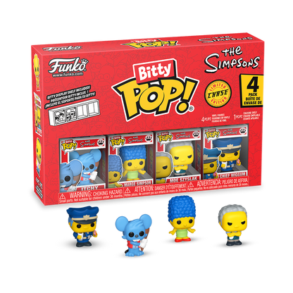 Funko Bitty Pop: Los Simpson - Daly 4 Pack