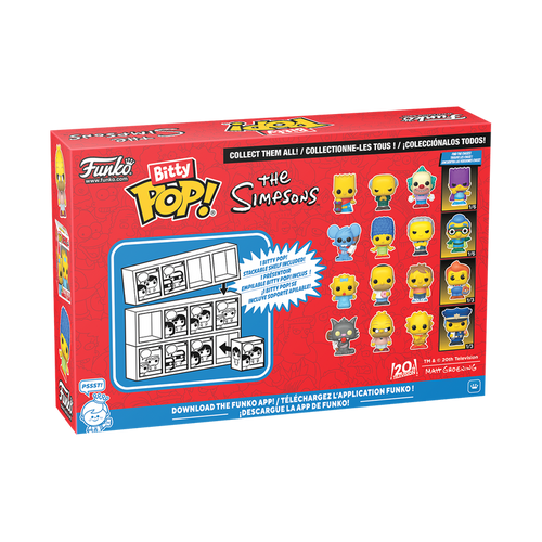 Funko Bitty Pop: Los Simpson - Maggie 4 Pack