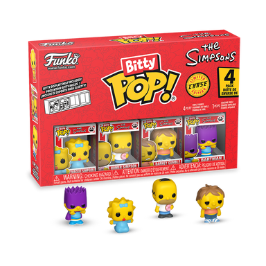 Funko Bitty Pop: Los Simpson - Maggie 4 Pack