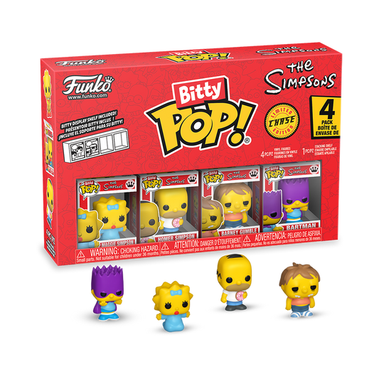 Funko Bitty Pop: Los Simpson - Maggie 4 Pack