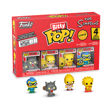 Funko Bitty Pop: Los Simpson - Tommy 4 Pack