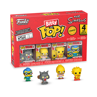 Funko Bitty Pop: Los Simpson - Tommy 4 Pack