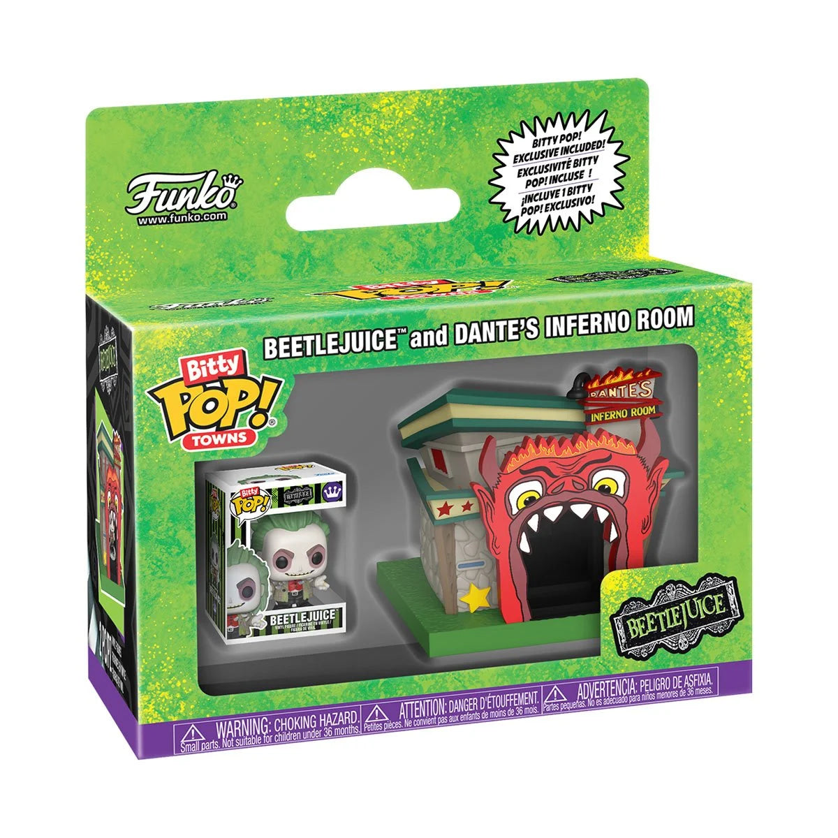 Funko Pop Bitty Town Beetlejuice: Dantes Inferno Room