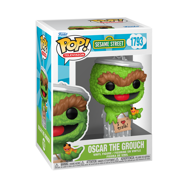 PREVENTA Funko Pop Sesame Street: Oscar The Grouch (1793)