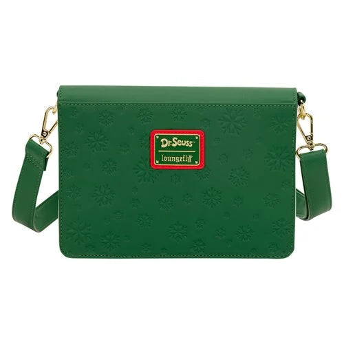 Loungefly Dr. Seuss Grinch Holiday Coloring Book Crossbody Bag