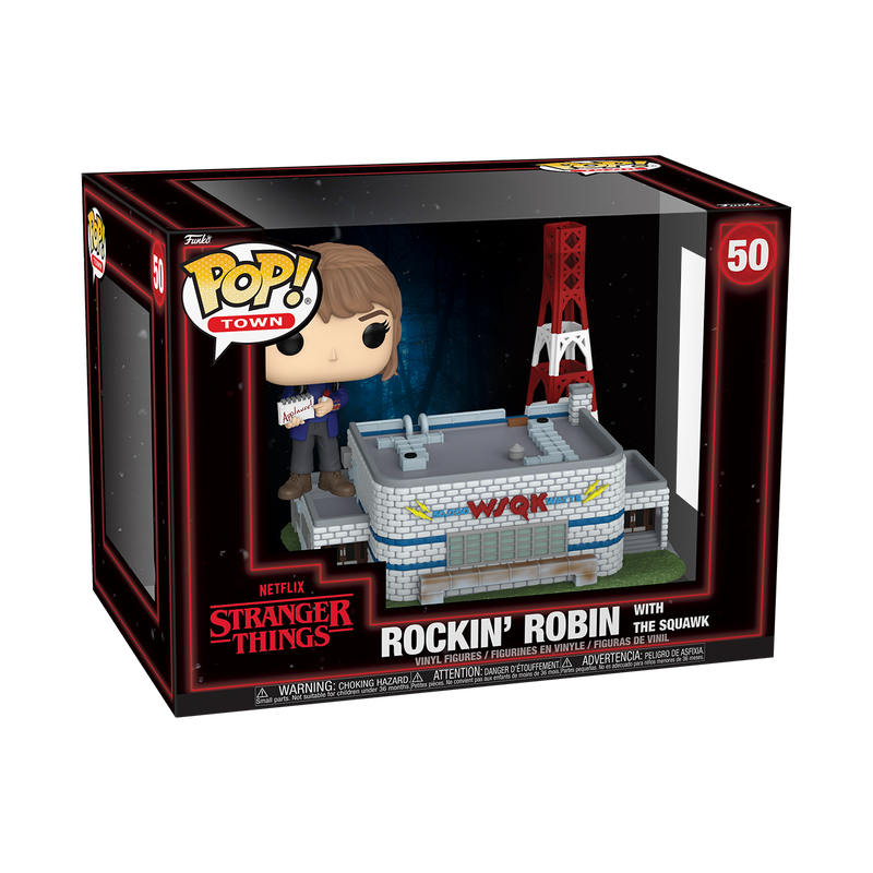 PREVENTA Funko Pop Town Stranger Things 5: Rockin' Robin With The Squawk (50)