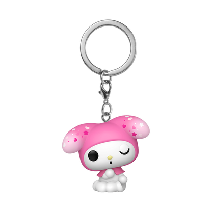 Funko Pop Keychain My Melody 50th Anniversary & Kuromi 20th Anniversary My Melody