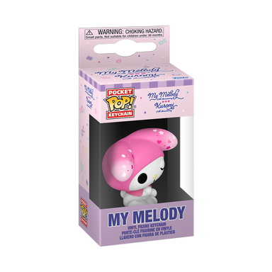 Funko Pop Keychain My Melody 50th Anniversary & Kuromi 20th Anniversary My Melody