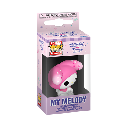 Funko Pop Keychain My Melody 50th Anniversary & Kuromi 20th Anniversary My Melody