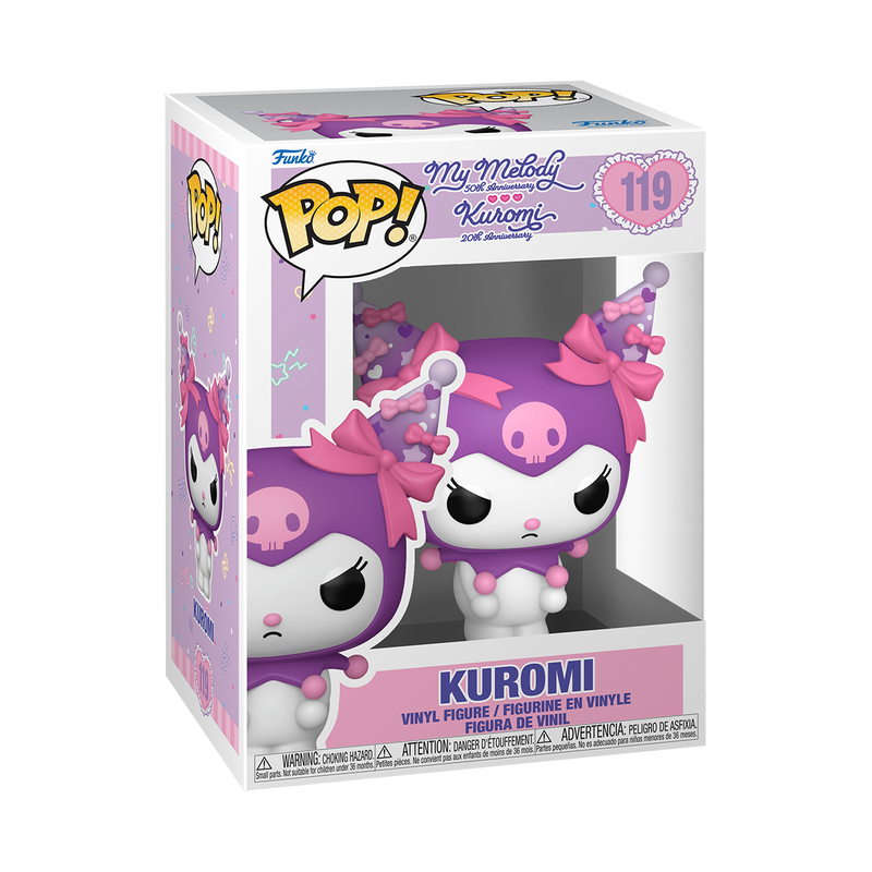 PREVENTA Funko Pop My Melody 50th Anniversary & Kuromi 20th Anniversary Kuromi Grumpy (119)