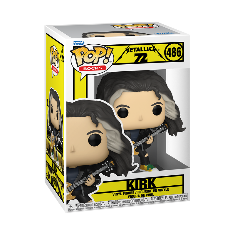Funko Pop Metallica 72 Seasons: Kirk (486)