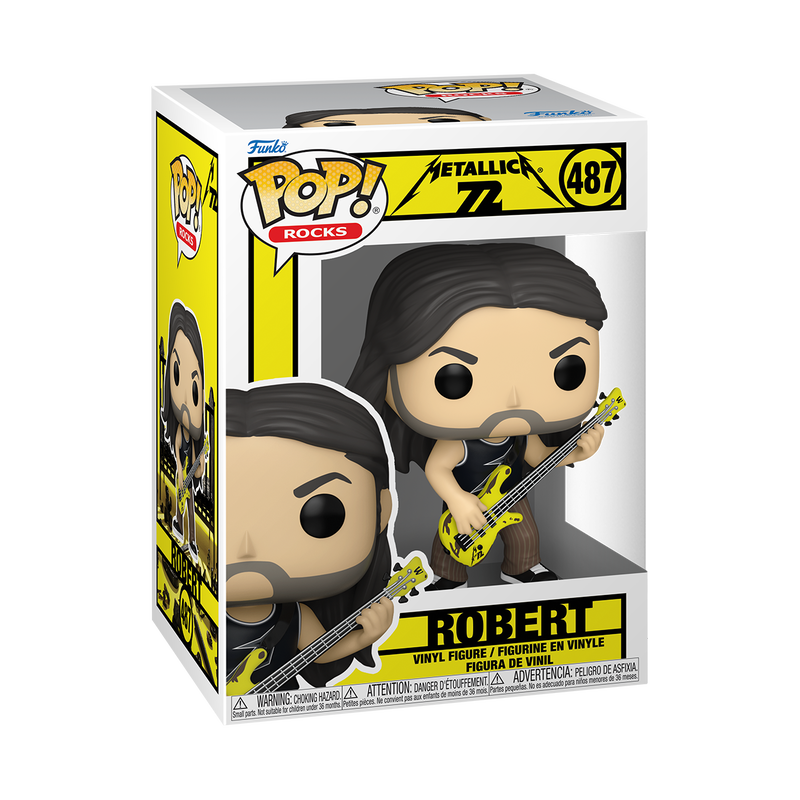Funko Pop Metallica 72 Seasons: Robert (487)