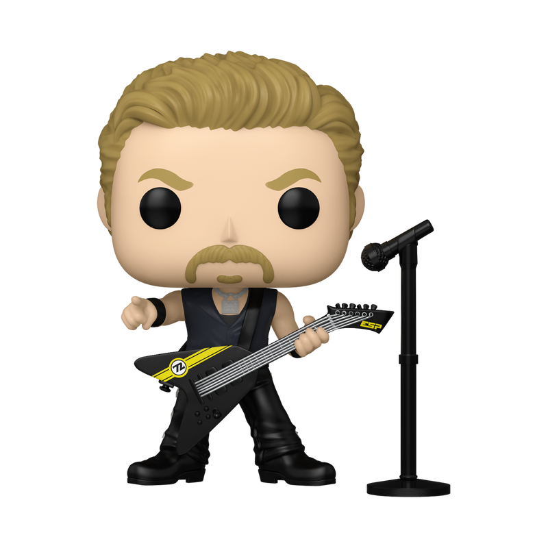 Funko Pop Metallica 72 Seasons: James (484)