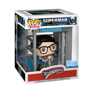 Funko Pop Deluxe Superman: Superman in Phone Booth - Exclusive (558)