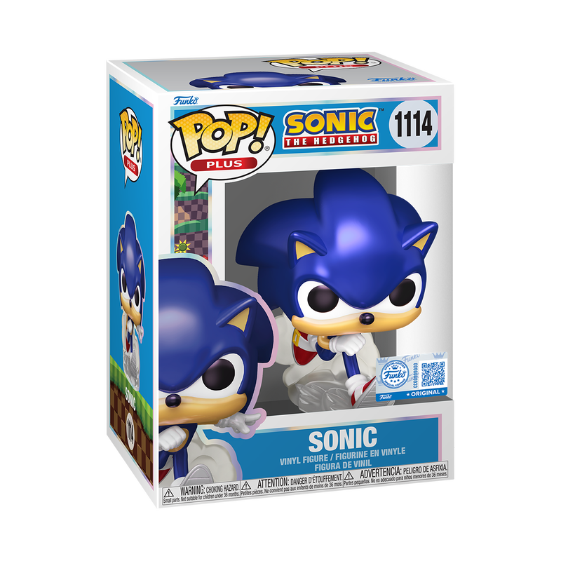 Funko Pop Plus Sonic The Hedgehog: Sonic Pearlescent - Exclusive (1114)