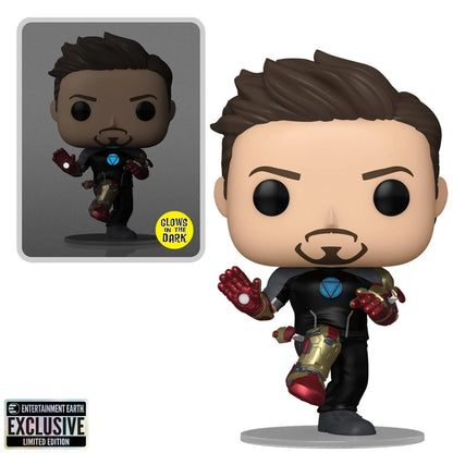 Funko Pop Infinity Saga: Tony Stark Glow-in-the-Dark- Entertainment Earth Exclusive (1416)