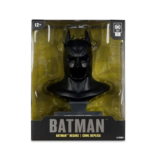 PREVENTA McFarlane Toys DC Direct Batman Begins Cowl Prop Replica 1:3 Scale