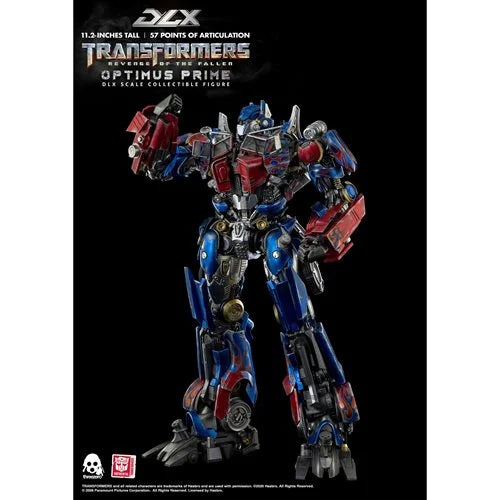 ThreeZero Transformers: Revenge of the Fallen: Optimus Prime DLX Action Figure