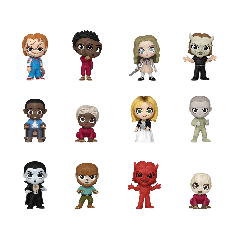 Funko Mystery Minis: NBCU Horror Blind Box 12 piezas