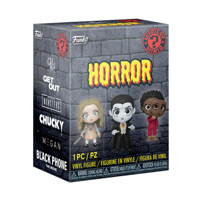 Funko Mystery Minis: NBCU Horror Blind Box 12 piezas