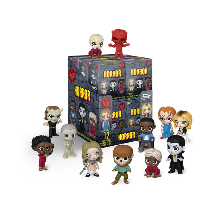 Funko Mystery Minis: NBCU Horror Blind Box 12 piezas