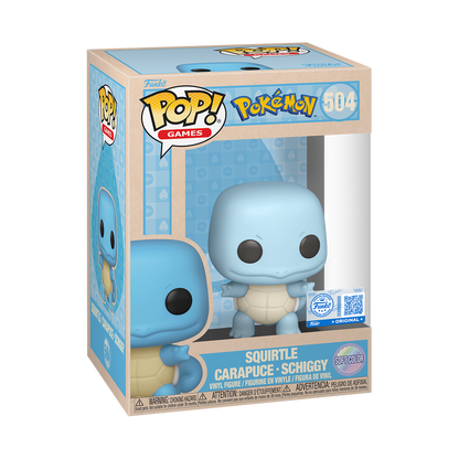 Funko Pop Pokémon: Squirtle Soft Color - Exclusive (504)