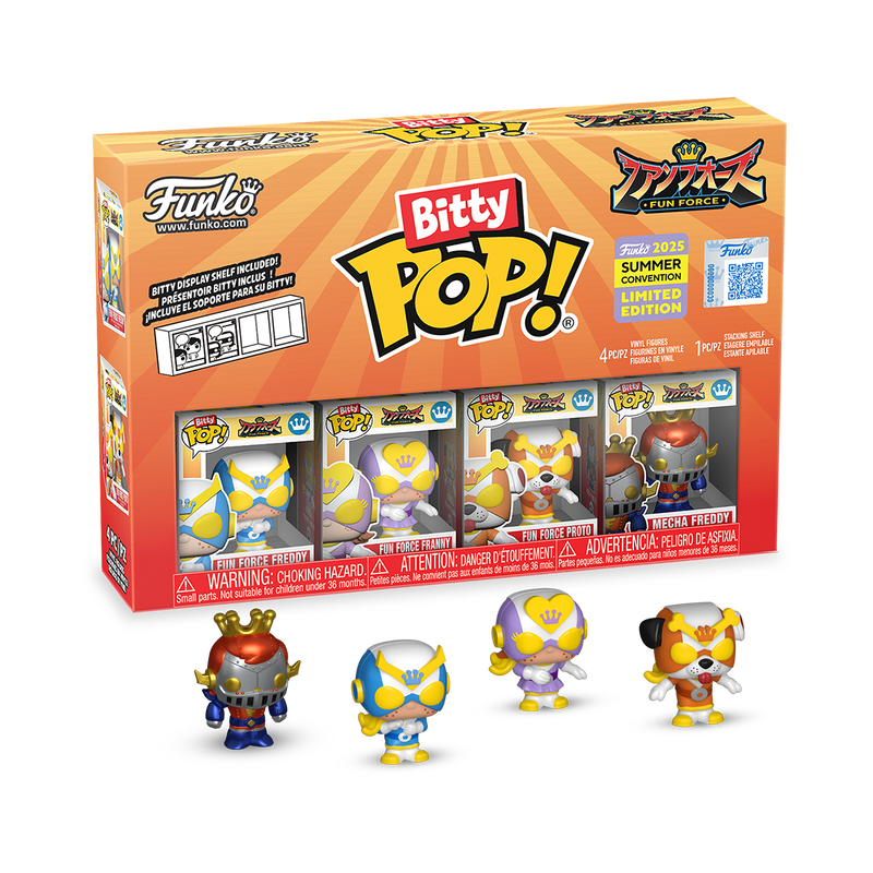 Funko Pop Bitty Fun Force 4-Pack - SDCC 2025 Exclusive