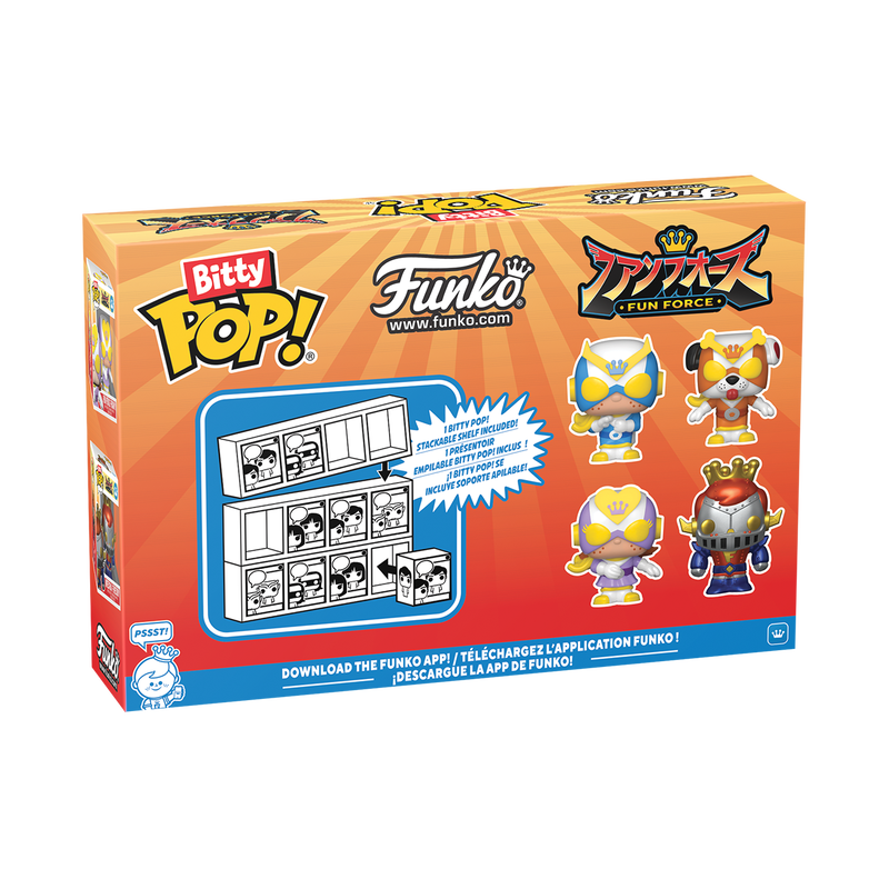 Funko Pop Bitty Fun Force 4-Pack - SDCC 2025 Exclusive