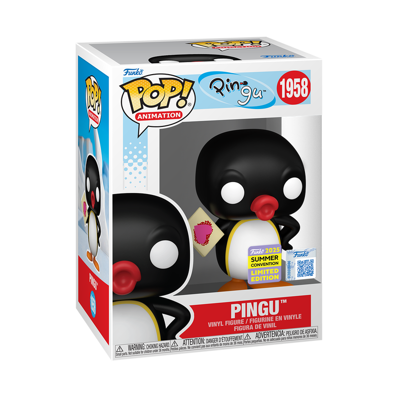 Funko Pop Pingu: Pingu with Card - SDCC 2025 (1958)