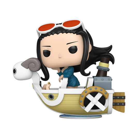 Funko Pop Rides Deluxe One Piece: Nico Robin with Mini Merry II - SDCC 2025 Exclusive (132)