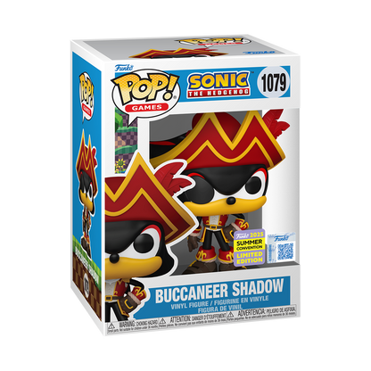 Funko Pop Sonic The Hedgehog: Buccaneer Shadow - SDCC 2025 Exclusive (1079)
