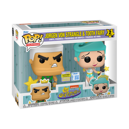 Funko Pop The Fairly OddParents: Jorgen Von Strangle & Tooth Fairy 2-Pack - SDCC 2025 Exclusive