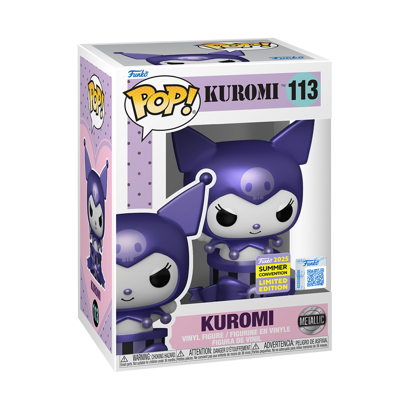 Funko Pop Kuromi: Kuromi in Gift Box Metallic - SDCC 2025 Exclusive (113)