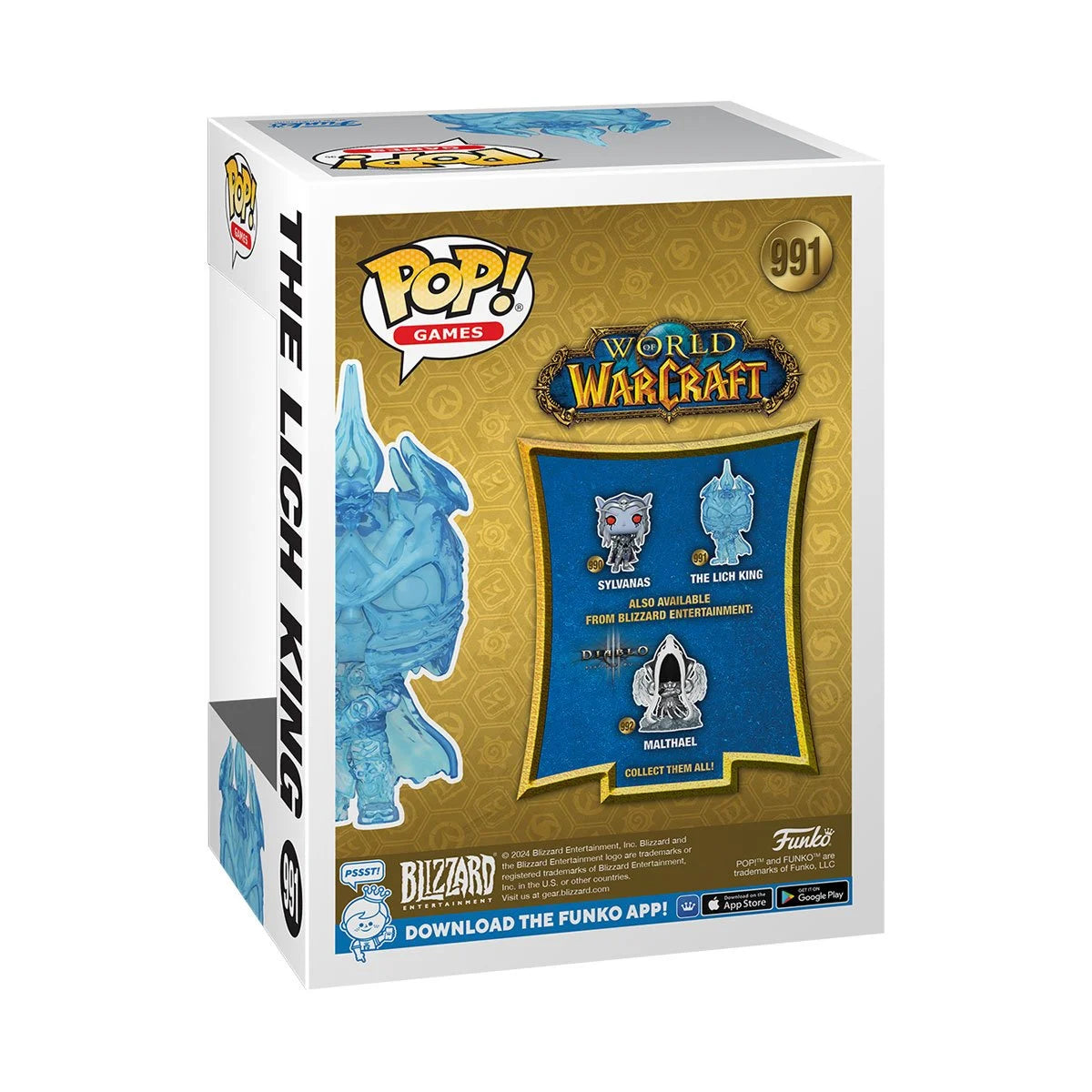 Funko Pop World of Warcraft: The Lich King (991)