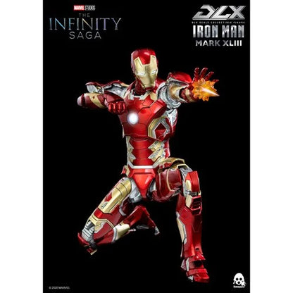 ThreeZero Avengers: Infinity Saga Iron Man Mark 43 DLX 1:12 Scale Action Figure