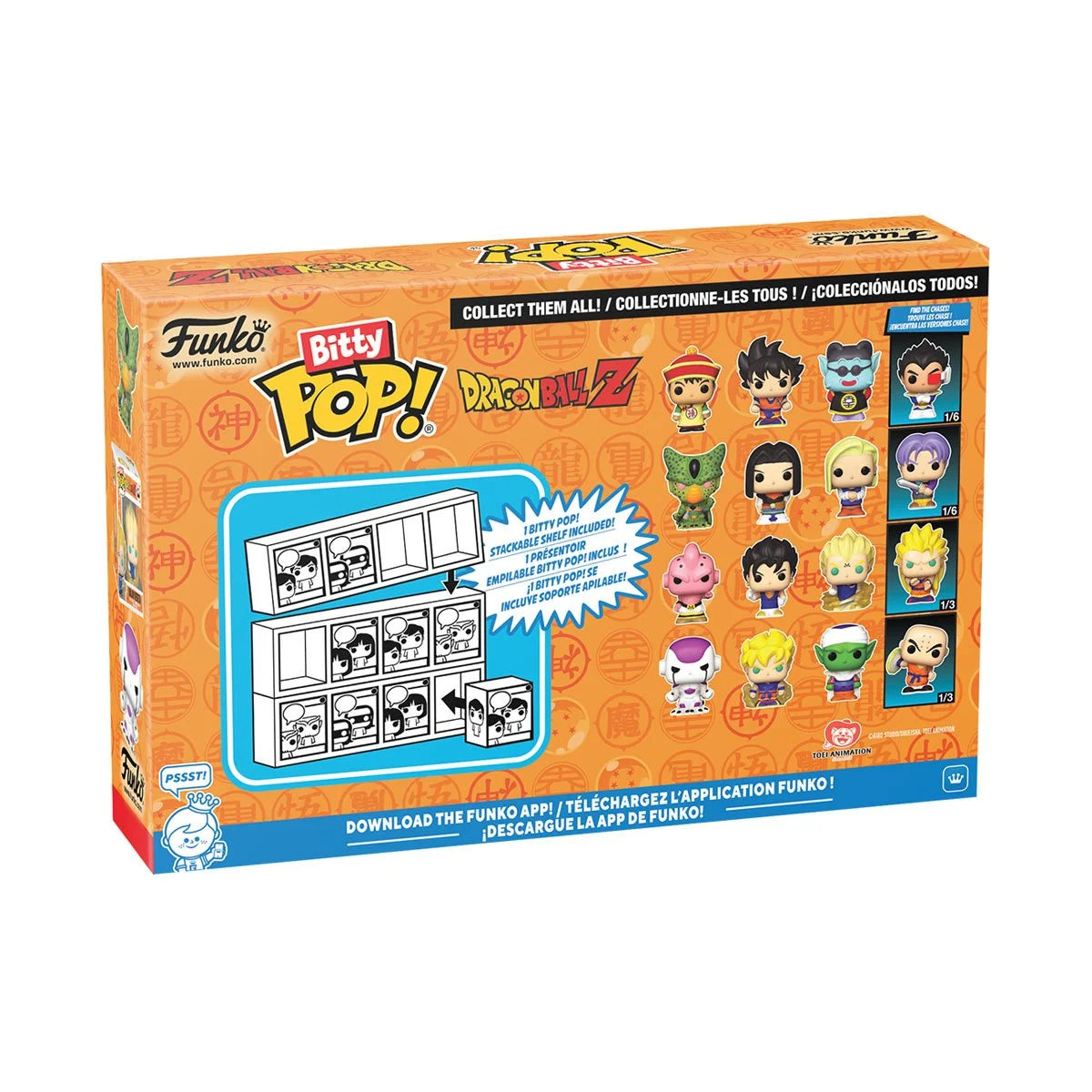 Funko Bitty Pop Dragon Ball Z: Kid Buu 4-Pack - Specialty Series