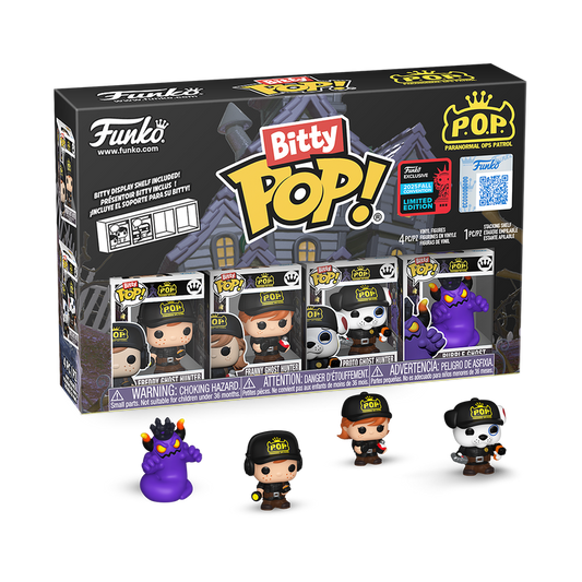 Funko Pop Bitty Paranormal Ops Patrol 4-Pack - NYCC 2025 Exclusive