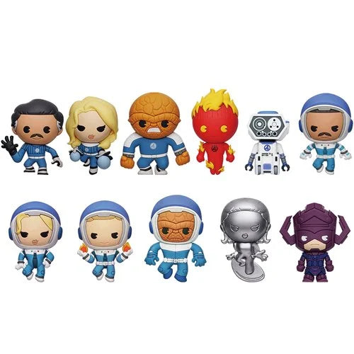 Monogram Foam Bag Clip: The Fantastic Four: First Steps Series 1 - Individual Sorpresa