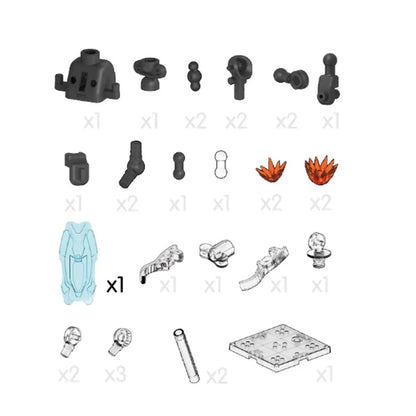 PREVENTA Blokees Champion Class Marvel Infinity Saga: Ironman Mark LXXXV (73923)